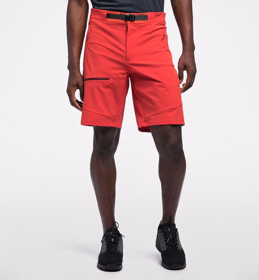 Haglöfs Mens Lizard Shorts Red New Zealand 91846ESDQ